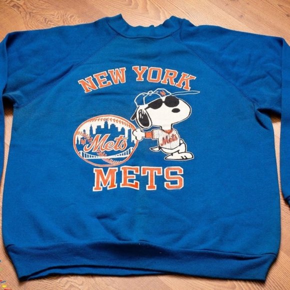 Gildan Shirts Vintage Mlb New York Mets Sweatshirt New York Mets